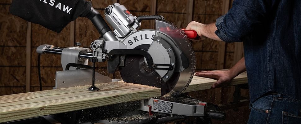 SKIL SPT88-01 12″ Worm Drive Dual Bevel Sliding Miter Saw-33613 - Image 2