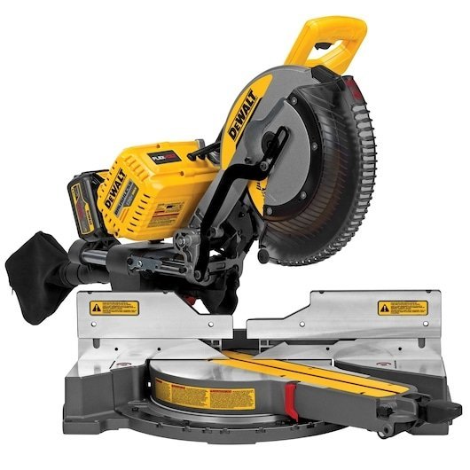 DeWalt FLEXVOLT 12 in 120V MAX Double Bevel Compound Sliding Miter Saw Kit-31251