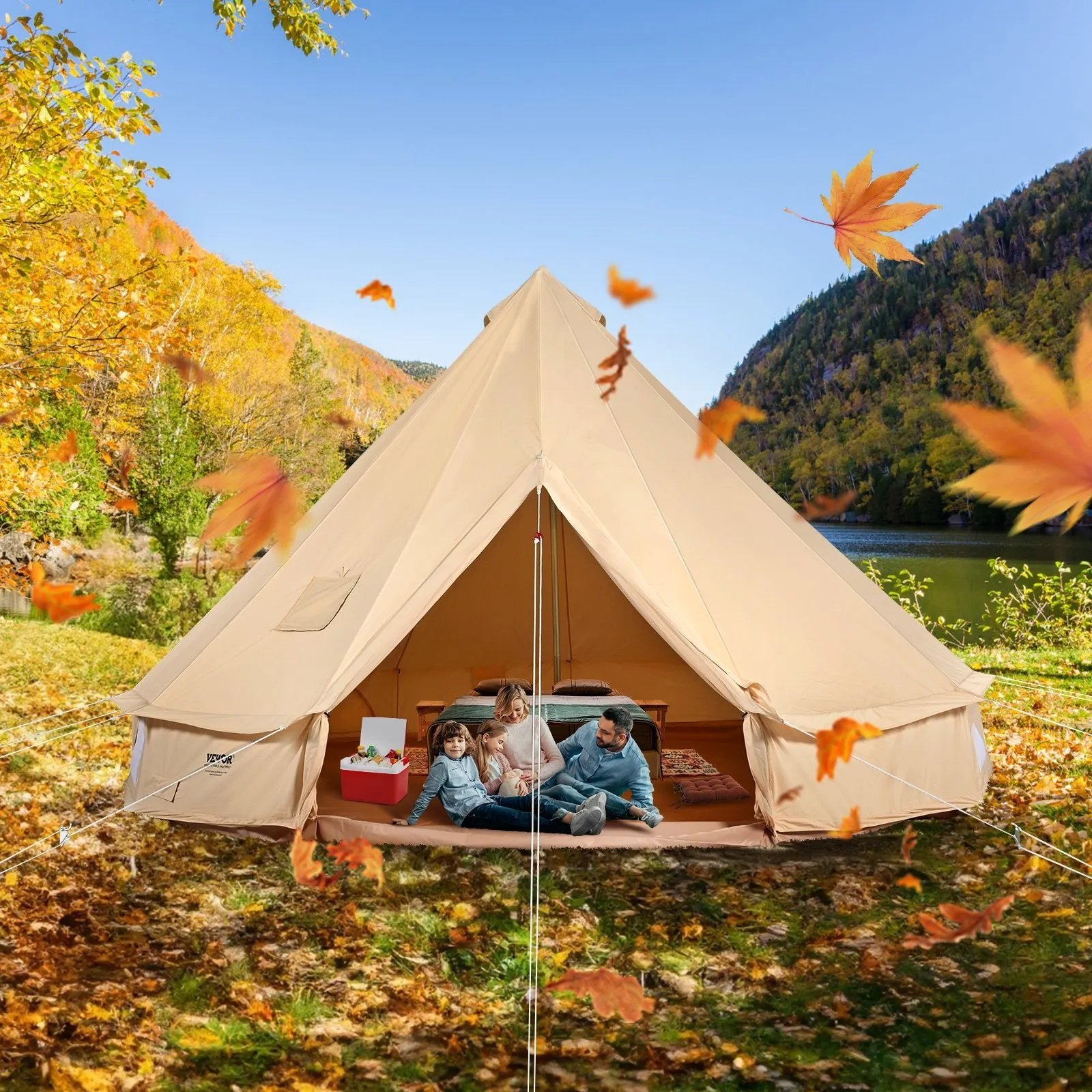 VEVOR Canvas Bell Tent-25913