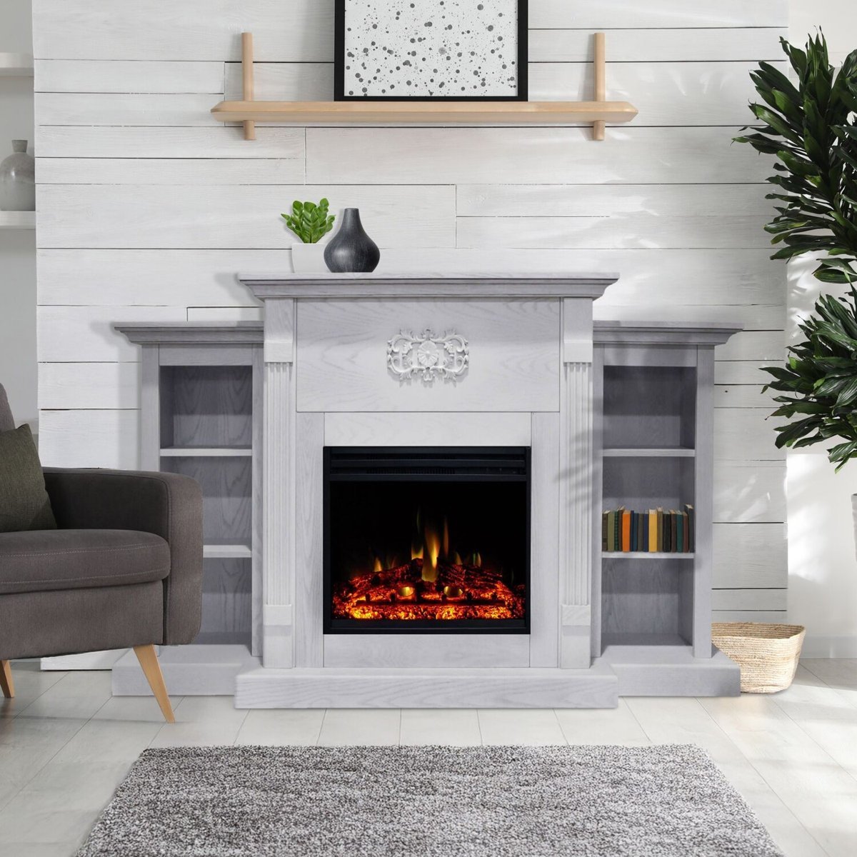 Cambridge Sanoma Electric Fireplace and Display ·-21159 - Image 5