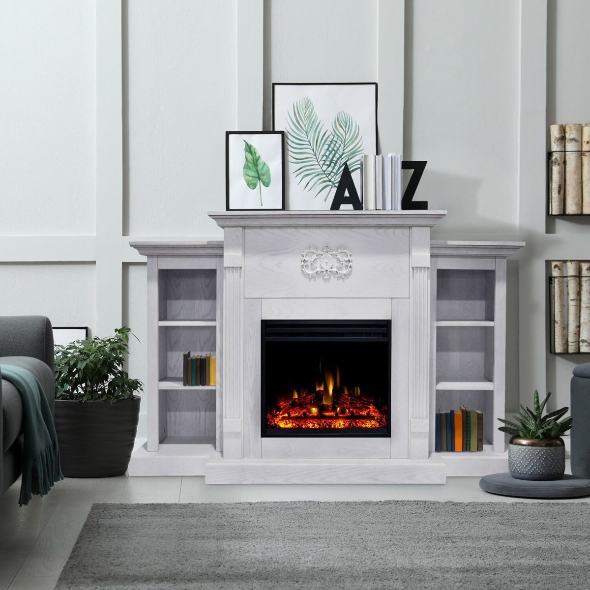 Cambridge Sanoma Electric Fireplace and Display ·-21159 - Image 6