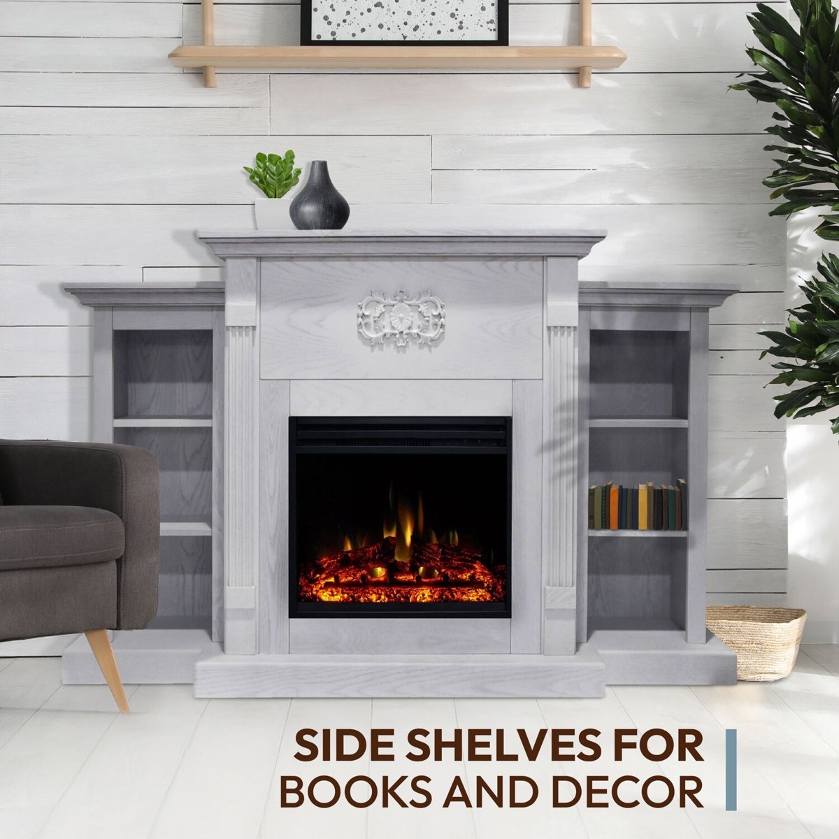 Cambridge Sanoma Electric Fireplace and Display ·-21159 - Image 7
