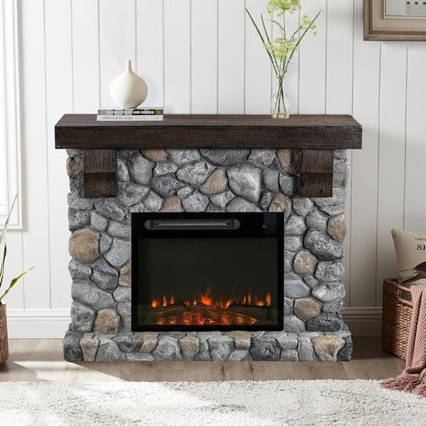 Festivo 44 in. Freestanding Electric Fireplace-46538
