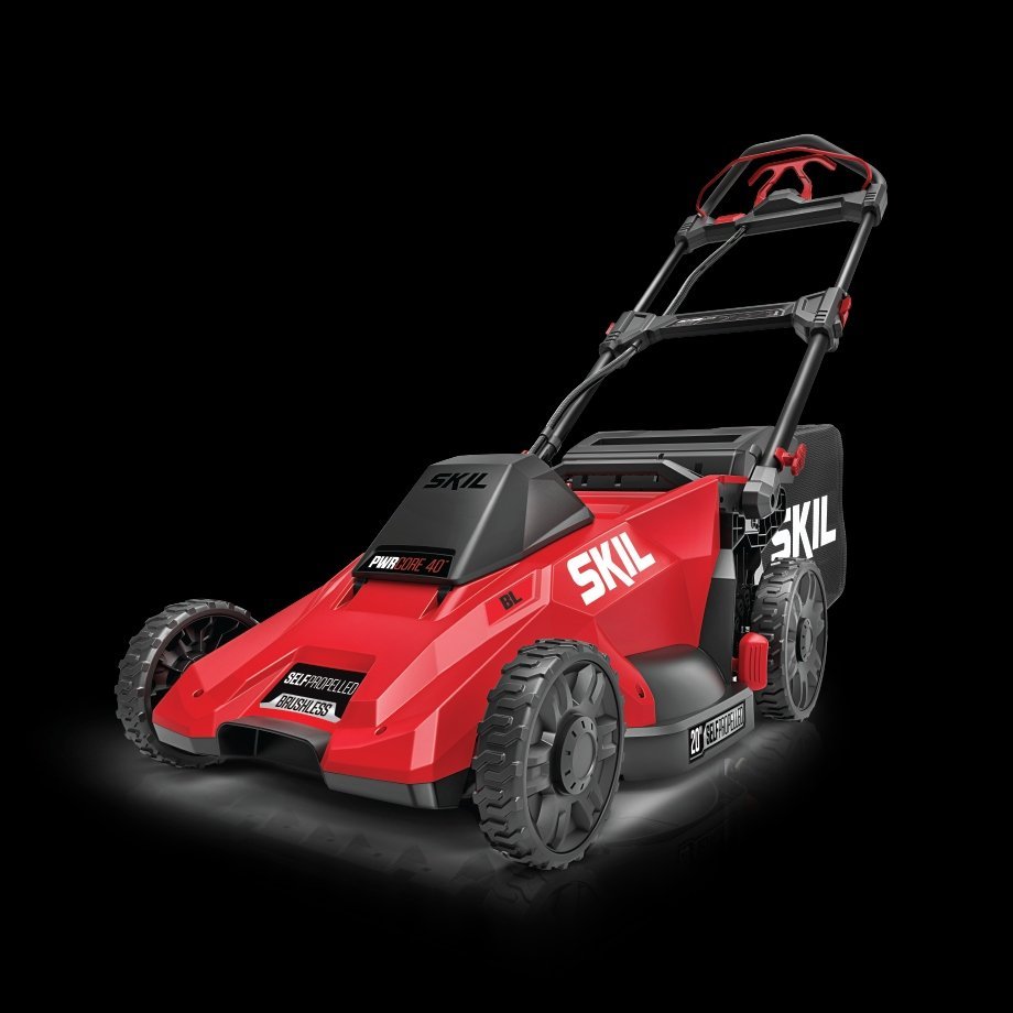 Skil PWR CORE 40-volt, 20-in Self-Propelled Battery Walk Mower with (1) 6 Ah Battery Included | SM4910C-11-17411