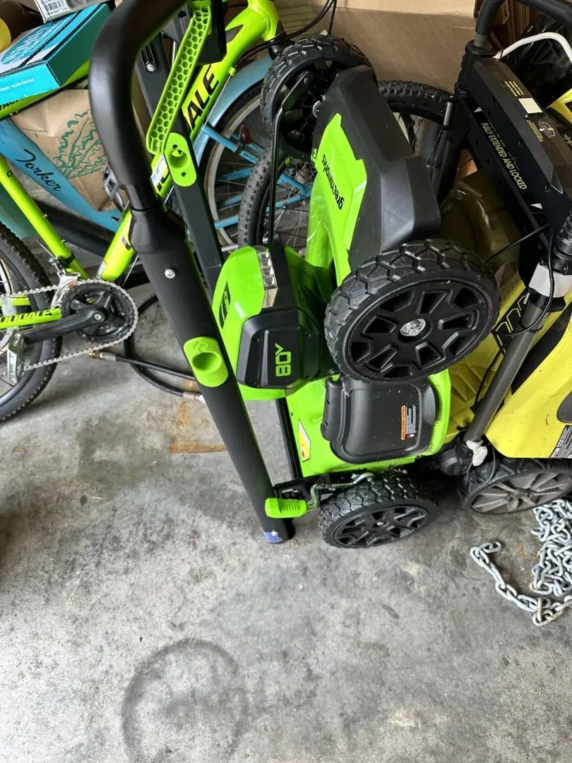 Greenworks 80V 21-Inch Self-Propelled Lawn Mower-53551 - Image 4