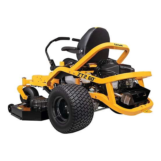 Cub Cadet Ultima ZT2 60 in. 24 HP Gas Zero-Turn Mower, Kawasaki FR Engine, Dual Hydrostatic Transmission-75882 - Image 9