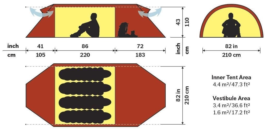 Hilleberg Keron 4 Tent-87513 - Image 4