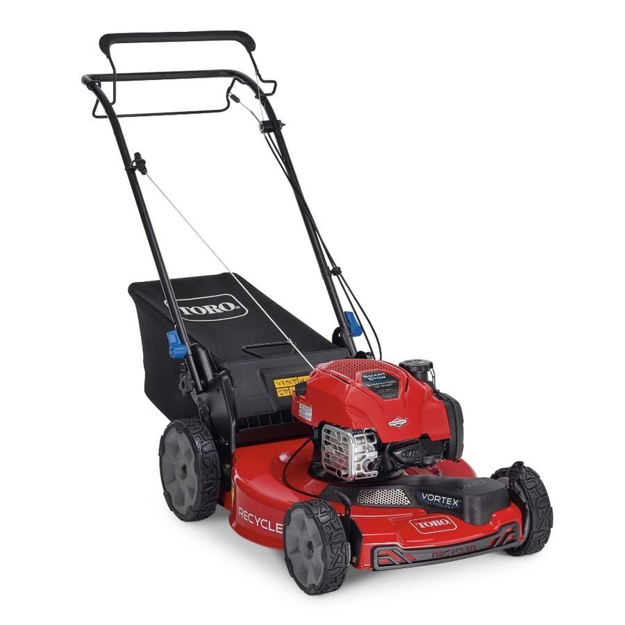 Toro 22″ SmartStow Recycler Self-Propelled Gas Lawn Mower 21445-21668