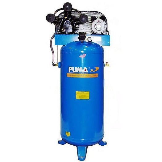 Puma PK-6560V 60-Gallon 5 HP Single Stage Belt Drive Air Compressor-57123