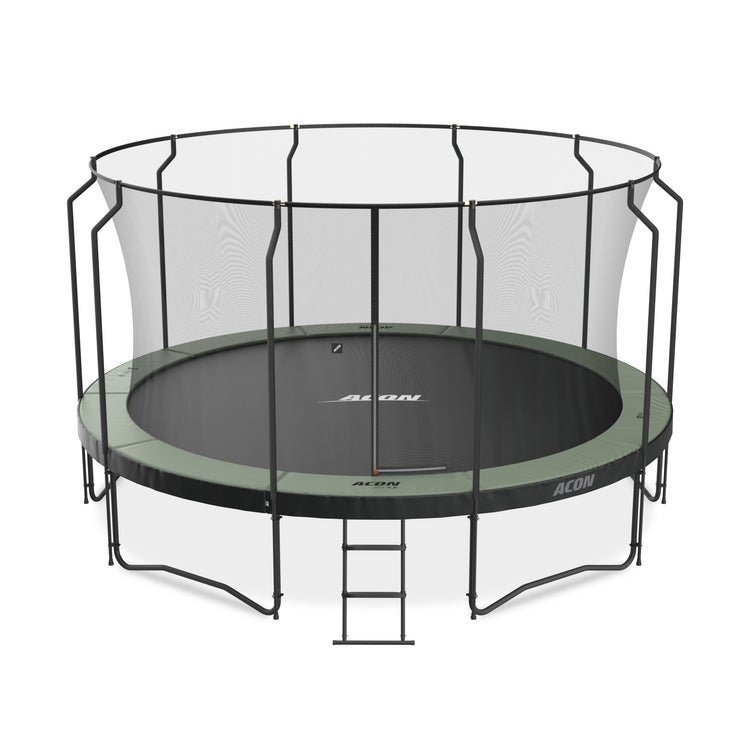 Acon Air 15ft Round Trampoline with Premium Net and Ladder-34858