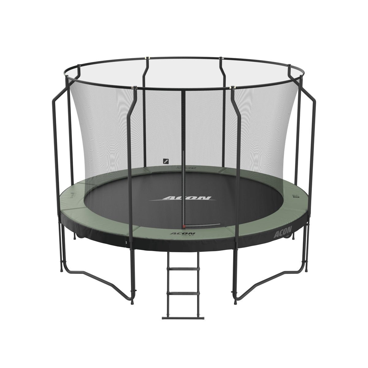Acon Air 12ft Round Trampoline with Premium Net and Ladder-14638