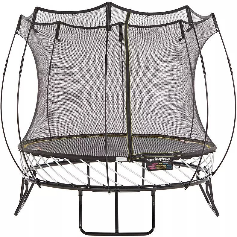 Springfree Trampoline 8 Compact Round Trampoline with Safety Enclosure-59388