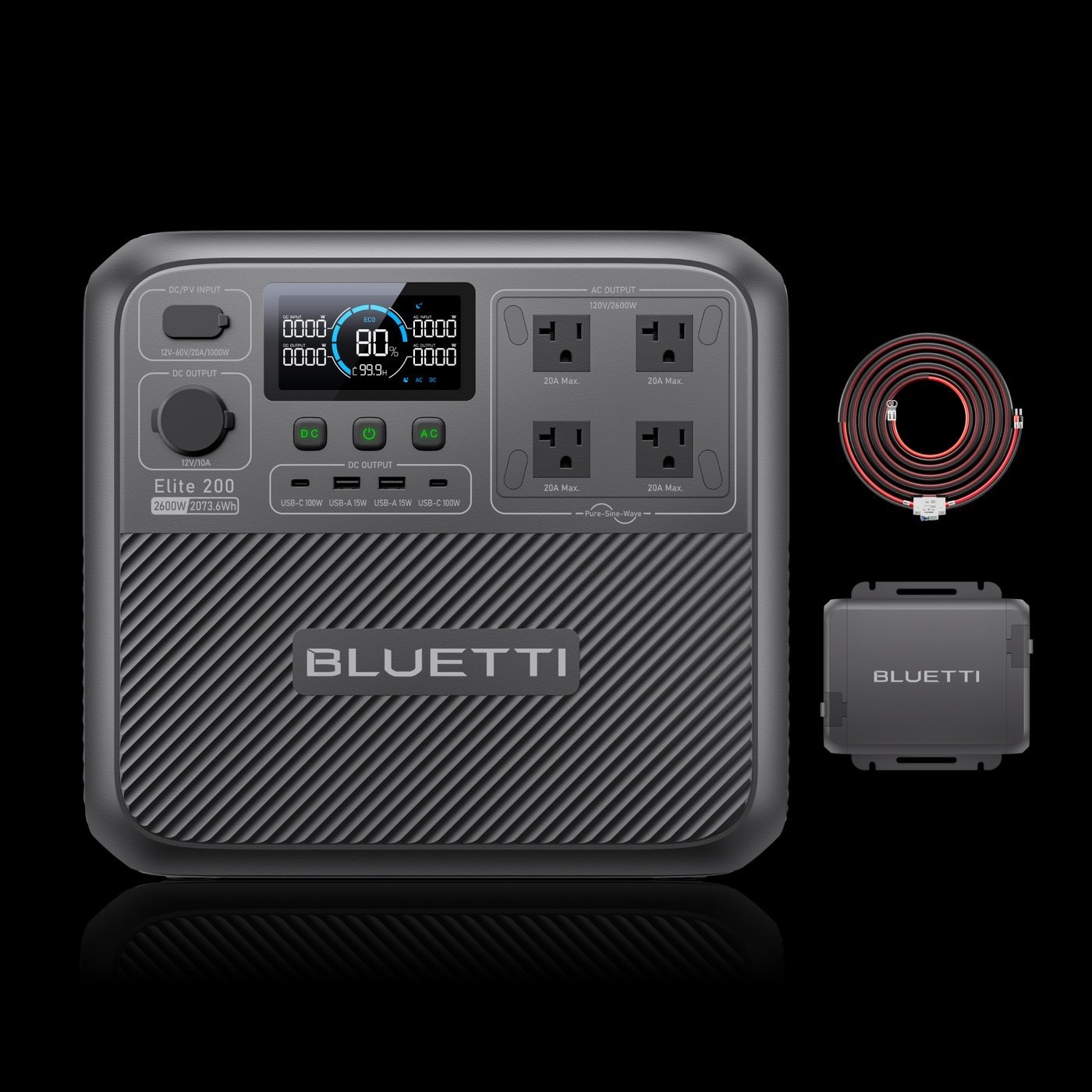 BLUETTI Elite 200 V2+Charger-55999