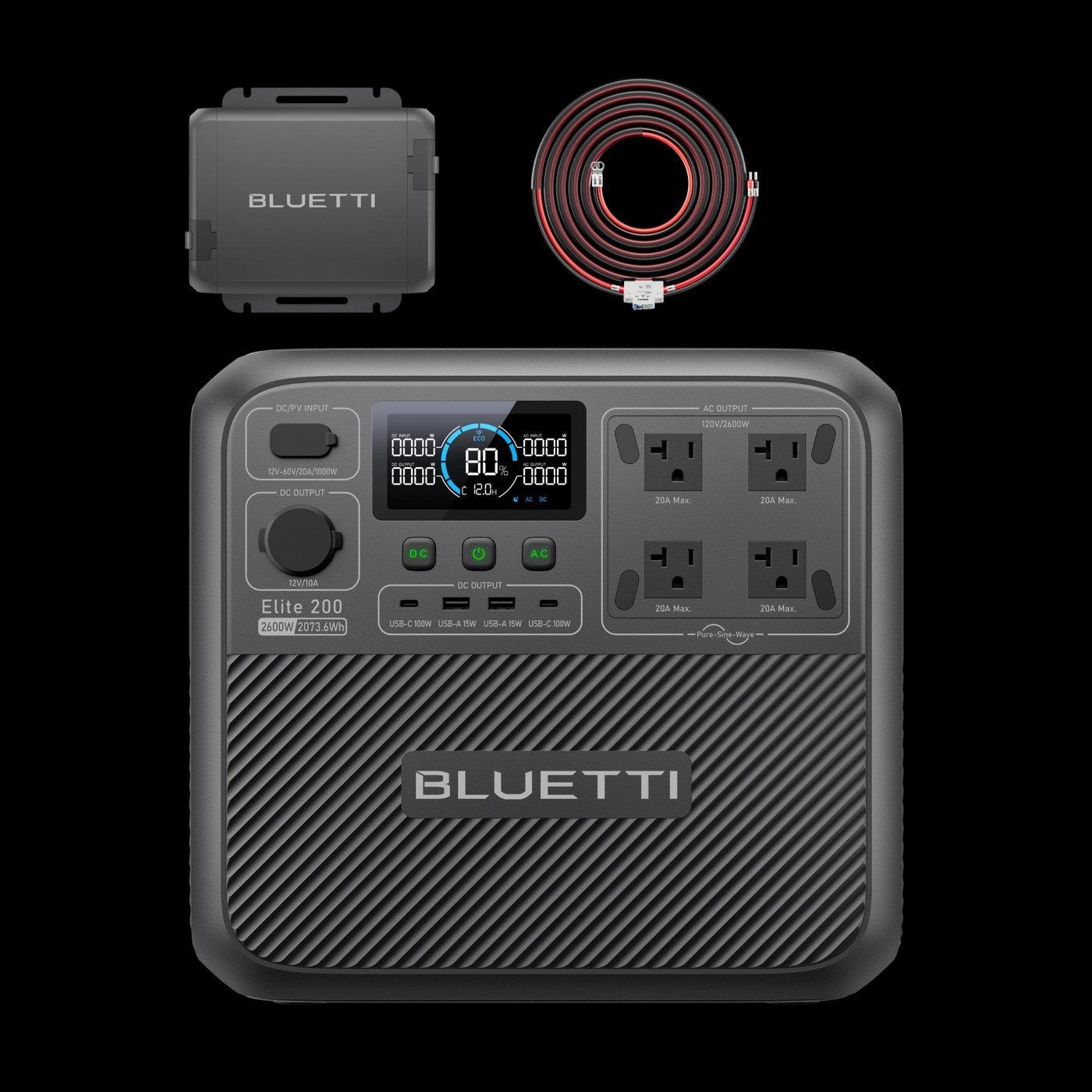 BLUETTI Elite 200 V2+Charger-55999 - Image 2