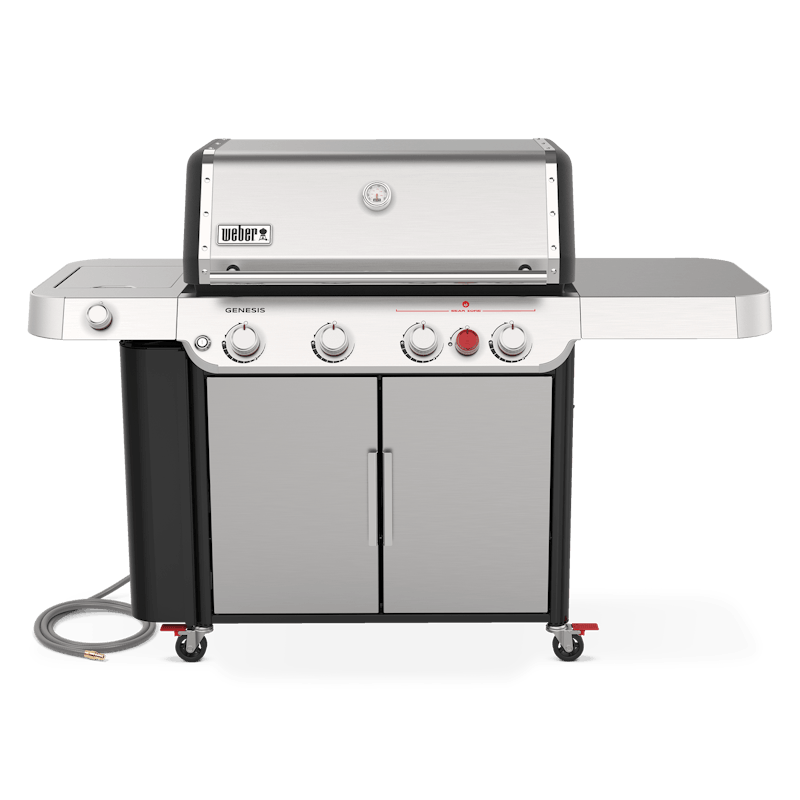 Weber Grills Genesis 4-Burner Smart Freestanding Natural Gas Grill-73249
