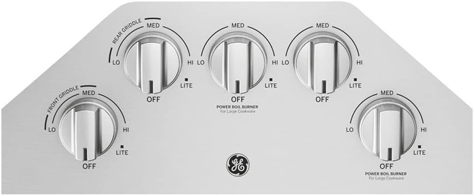 GE 36-Inch Built-in Gas Cooktop JGP5036SLSS-41374 - Image 5