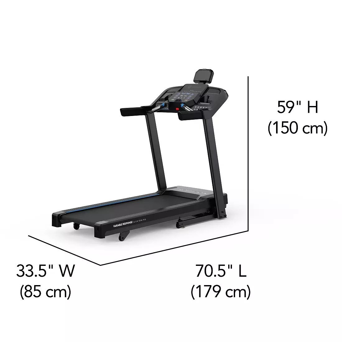 Horizon Fitness T101 Connect Treadmill-32582 - Image 7