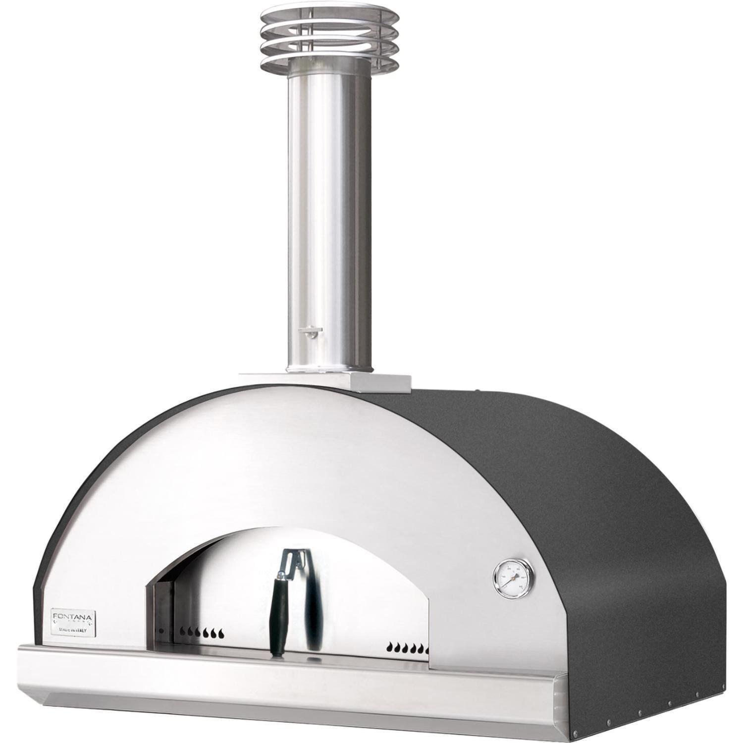 Fontana Forni Mangiafuoco Wood-Fired Pizza Oven  Anthracite  FTMF-A-66582