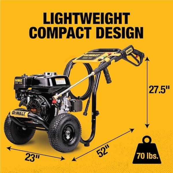 DEWALT 4400 PSI 4.0 GPM Gas Pressure Washer with AAA Triplex Pump-79896 - Image 2