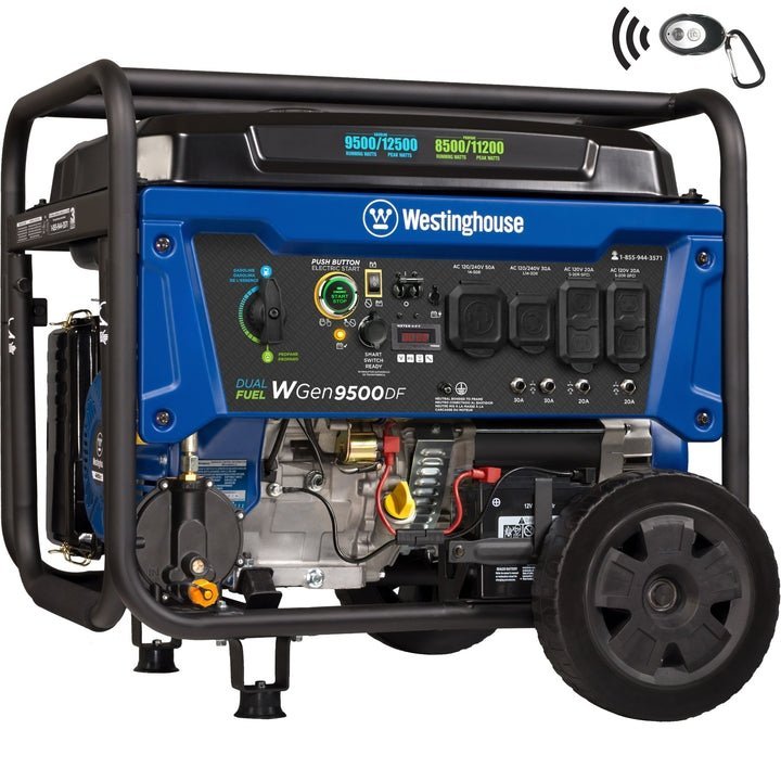 Westinghouse WGen9500DF Portable Generator-61411 - Image 7