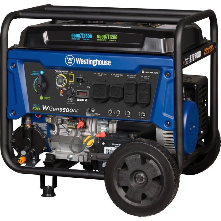 Westinghouse WGen9500DF Portable Generator-61411 - Image 4