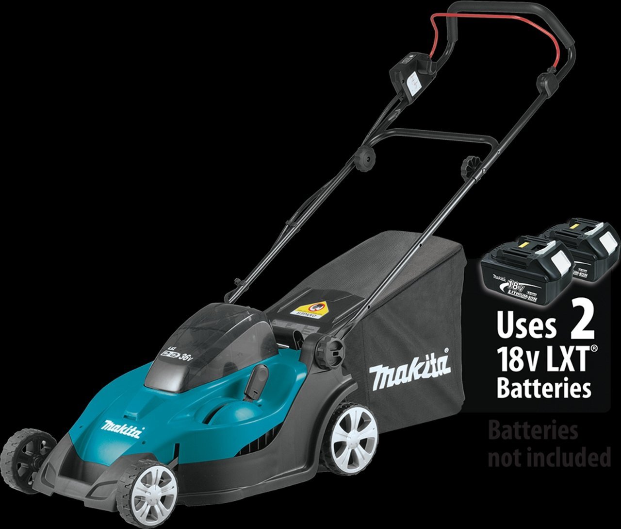Makita USA  18V X2 (36V) LXT Lithium-Ion Cordless 17″ Residential Lawn Mower, Tool Only-38844