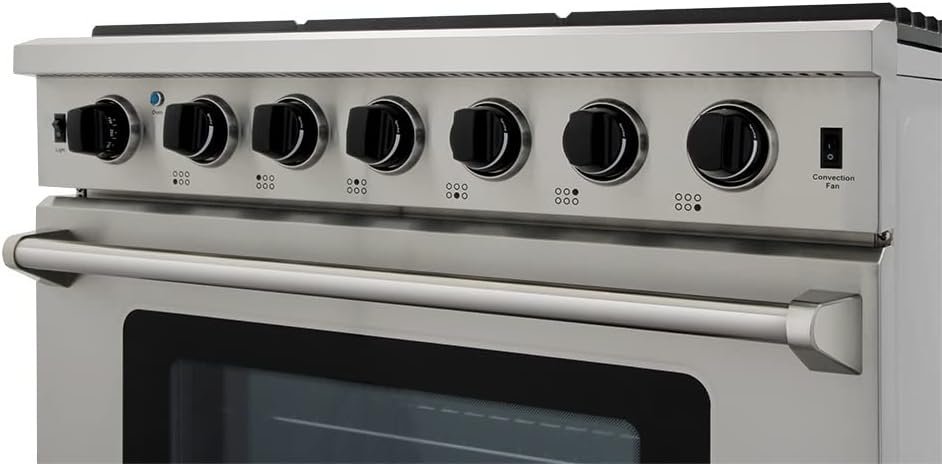 Thor Kitchen 36-Inch Gas Range LRG3601U-84852 - Image 4