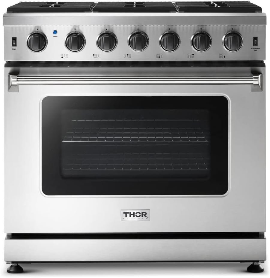 Thor Kitchen 36-Inch Gas Range LRG3601U-84852