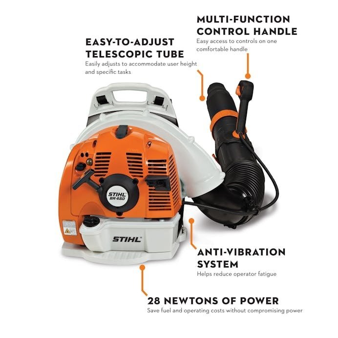 STIHL BR 450 Backpack Blower-45421 - Image 2