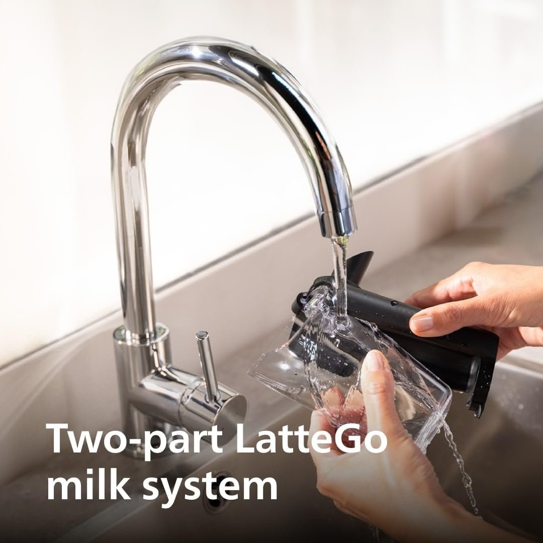 Philips 4400 Fully Automatic Espresso Machine with LatteGo & Iced Coffee-89777 - Image 5