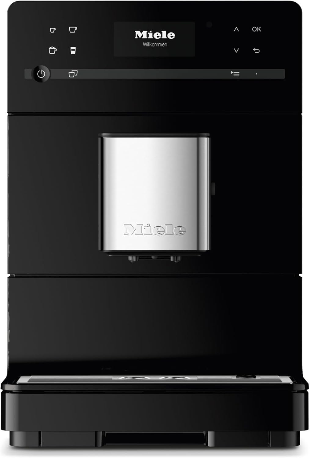 Miele CM 5310 Silence Automatic coffee machine with OneTouch for Two, Aromatic System, coffee maker, cleaning programs and more, in obsidian black-74234 - Image 2