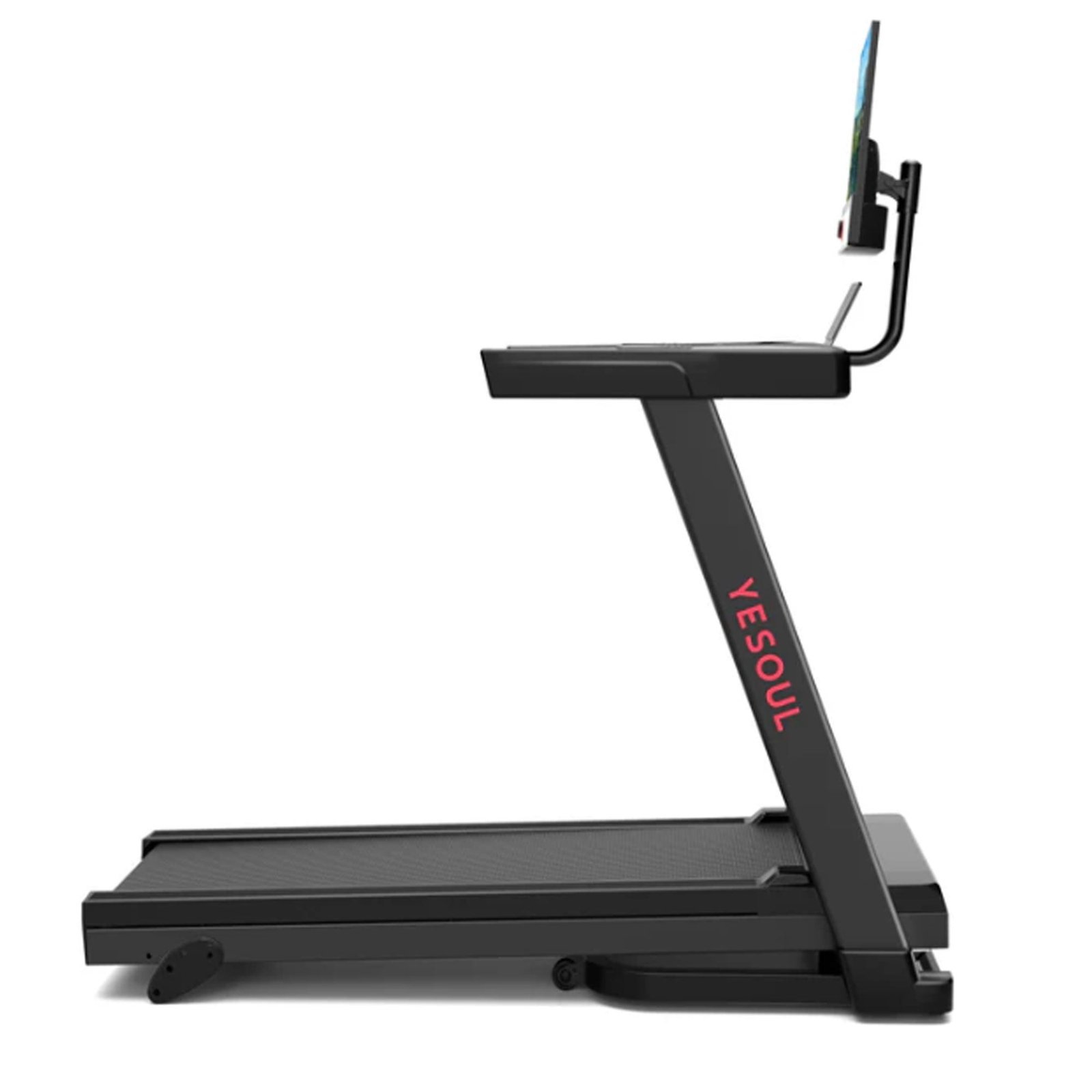 Yesoul T1M Plus Smart Folding Treadmill with 21.5 inch Touchscreen, Brushless Quiet Motor, 3-Level Incline, 9 Mph, App Sync & Space-Saving Design for-68468 - Image 3