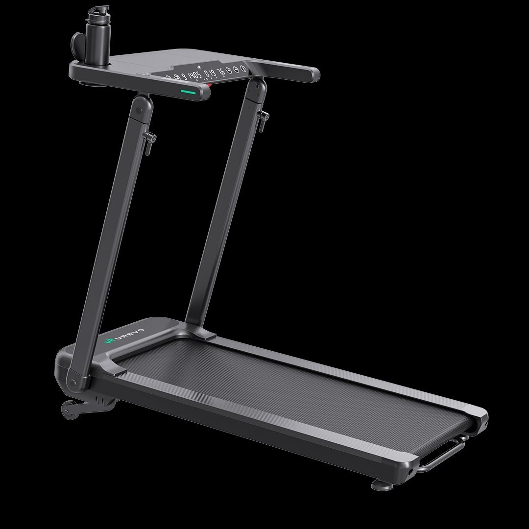 Urevo Foldi 3S Treadmill with Adjustable Desk-61161