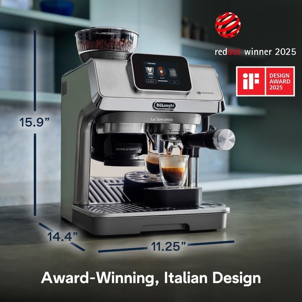 De’Longhi La Specialista Touch Espresso Machine with Cold Brew-22137 - Image 11