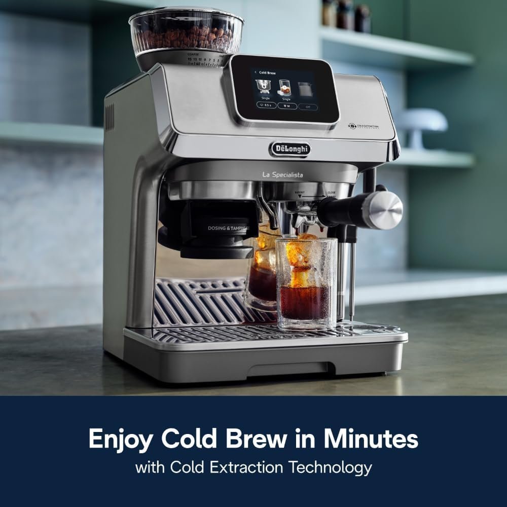 De’Longhi La Specialista Touch Espresso Machine with Cold Brew-22137 - Image 10