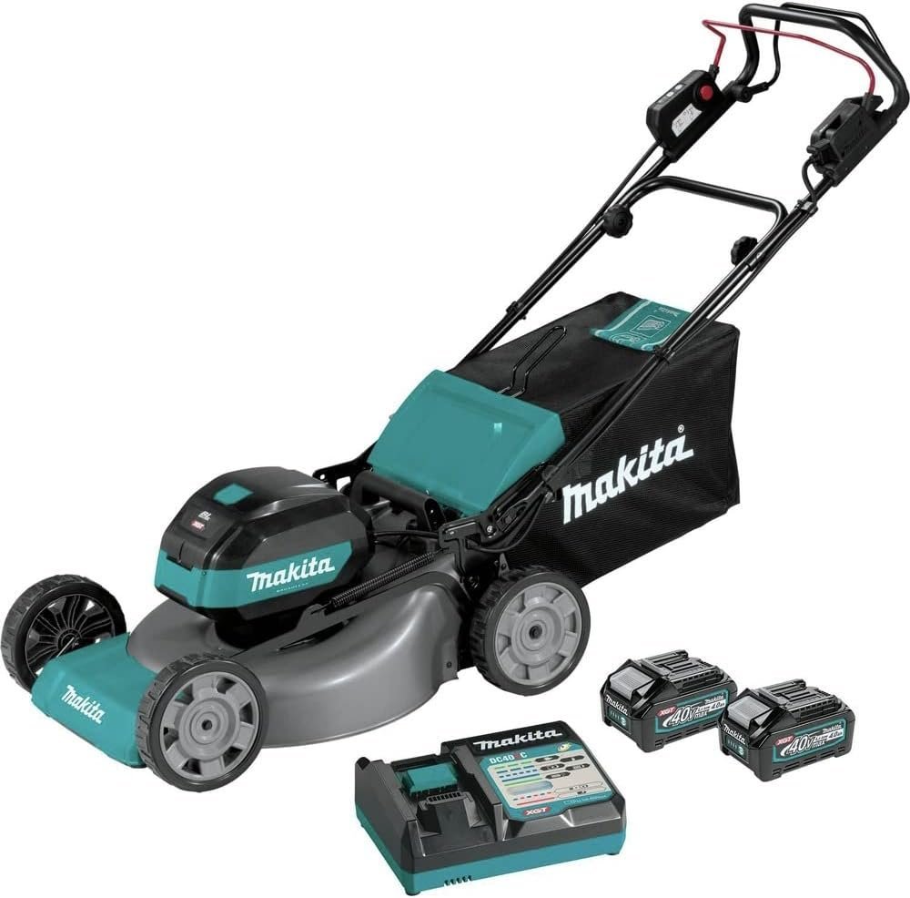 Makita 40V max XGT Brushless 21″ Self‐Propelled Commercial Lawn Mower Kit GML01PL-36349
