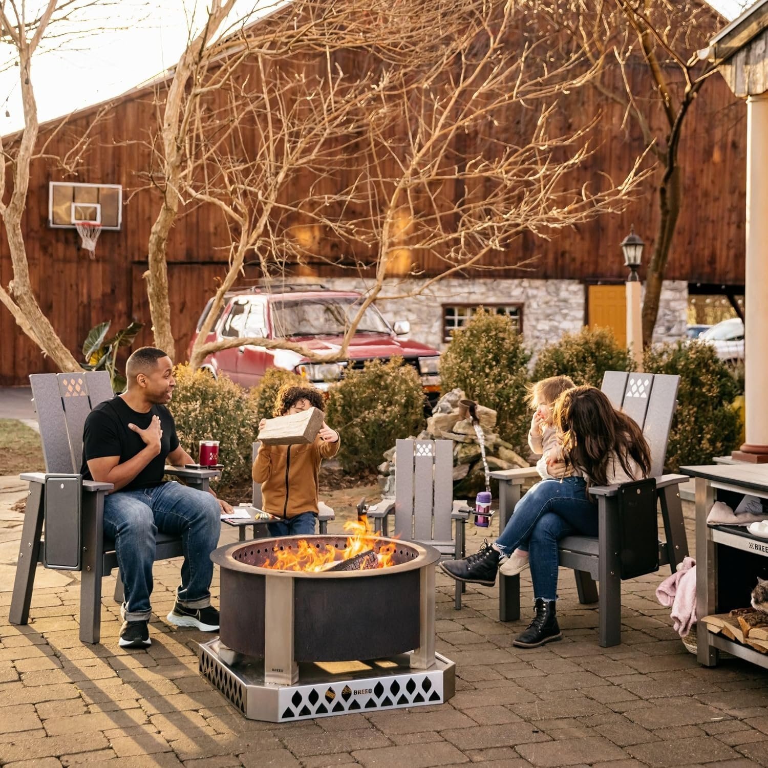 Breeo X Series 30 Smokeless Fire Pit-67711 - Image 5