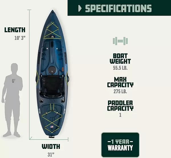 Quest Teton 100 Kayak-84324 - Image 2