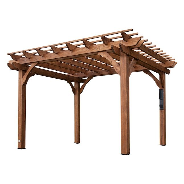 Backyard Discovery 10 x 12 Cedar Pergola-39839 - Image 2