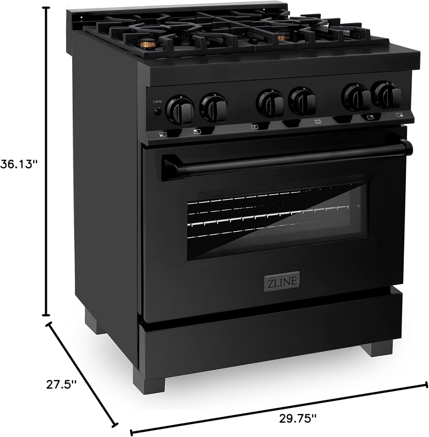 ZLINE Legacy 30″ 4.0 Cu. Ft. Dual Fuel Range RAB-BR-30-39173 - Image 7