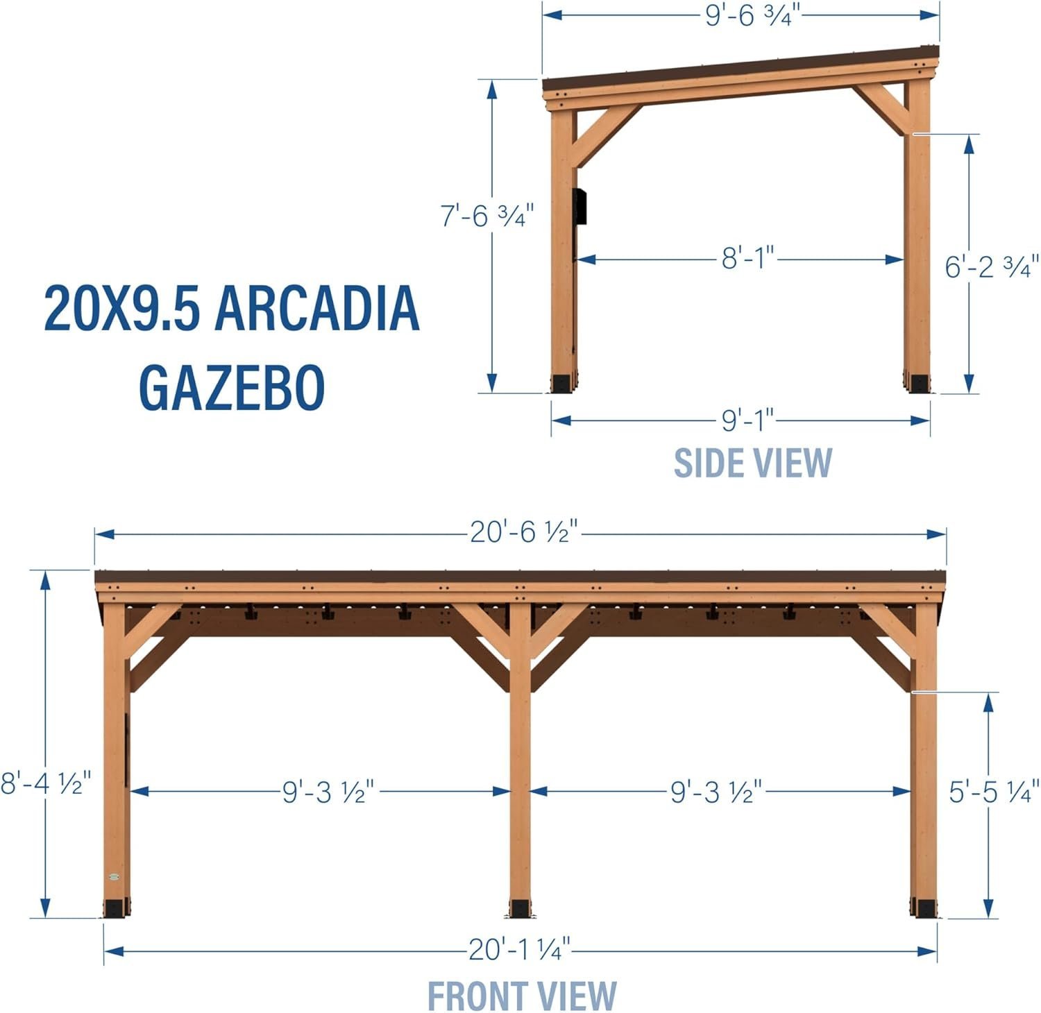 Backyard Discovery Arcadia Gazebo-15432 - Image 6