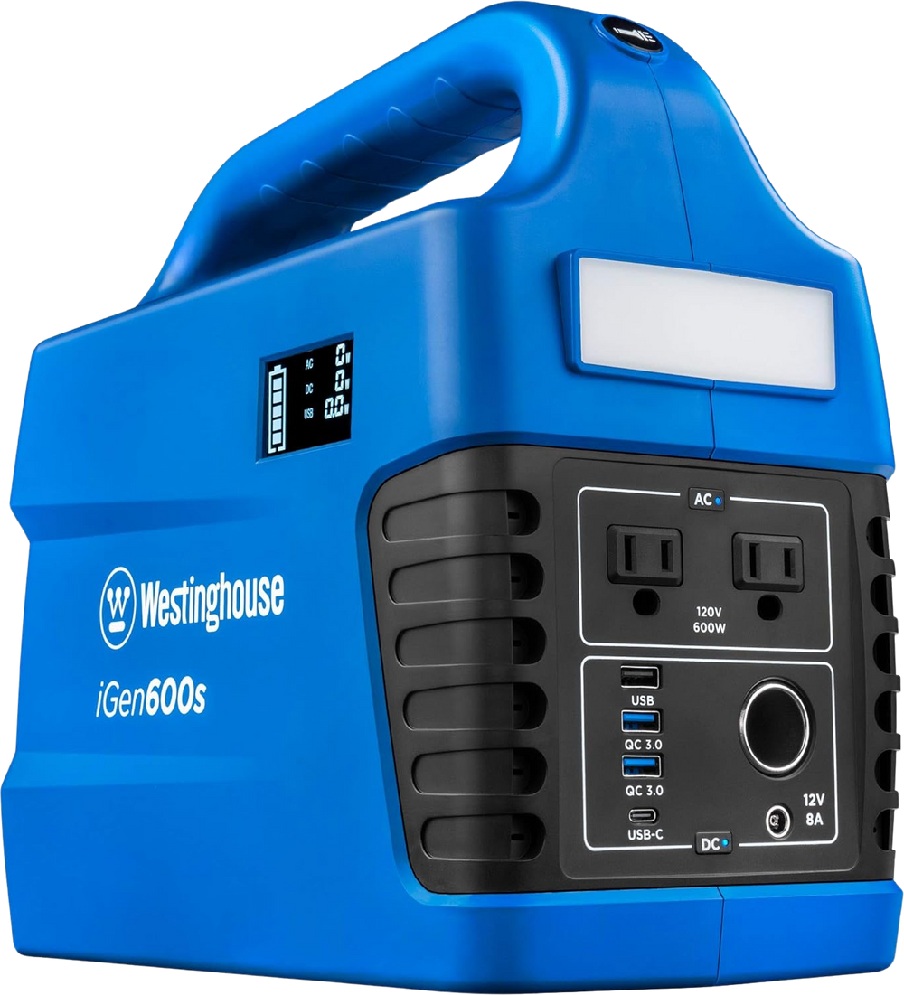 Westinghouse iGen600s Portable Power Station 600W 592Wh New-31171