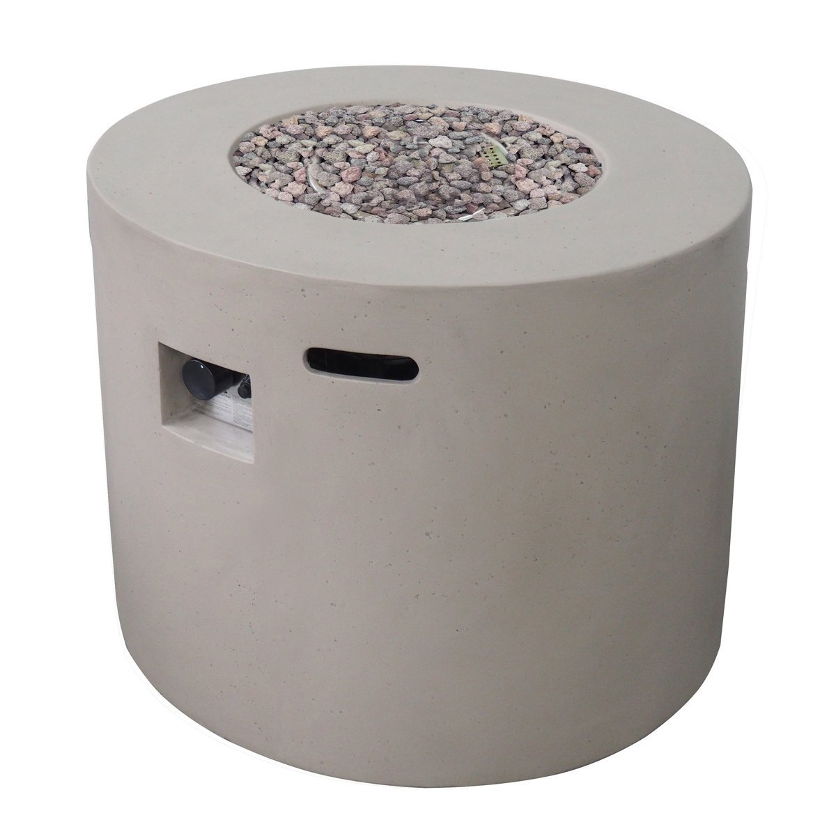 Latitude Run Caelan Outdoor Propane Gas Fire Pit Table-23222