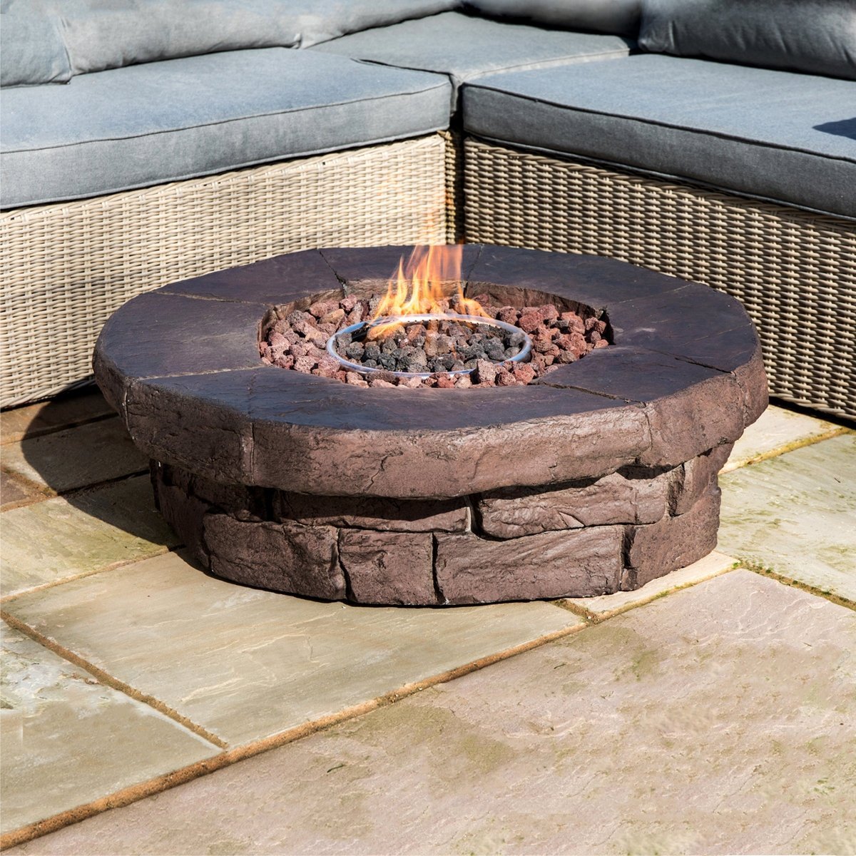 Red Barrel Studio Kimily Propane Outdoor Fire Pit-26946