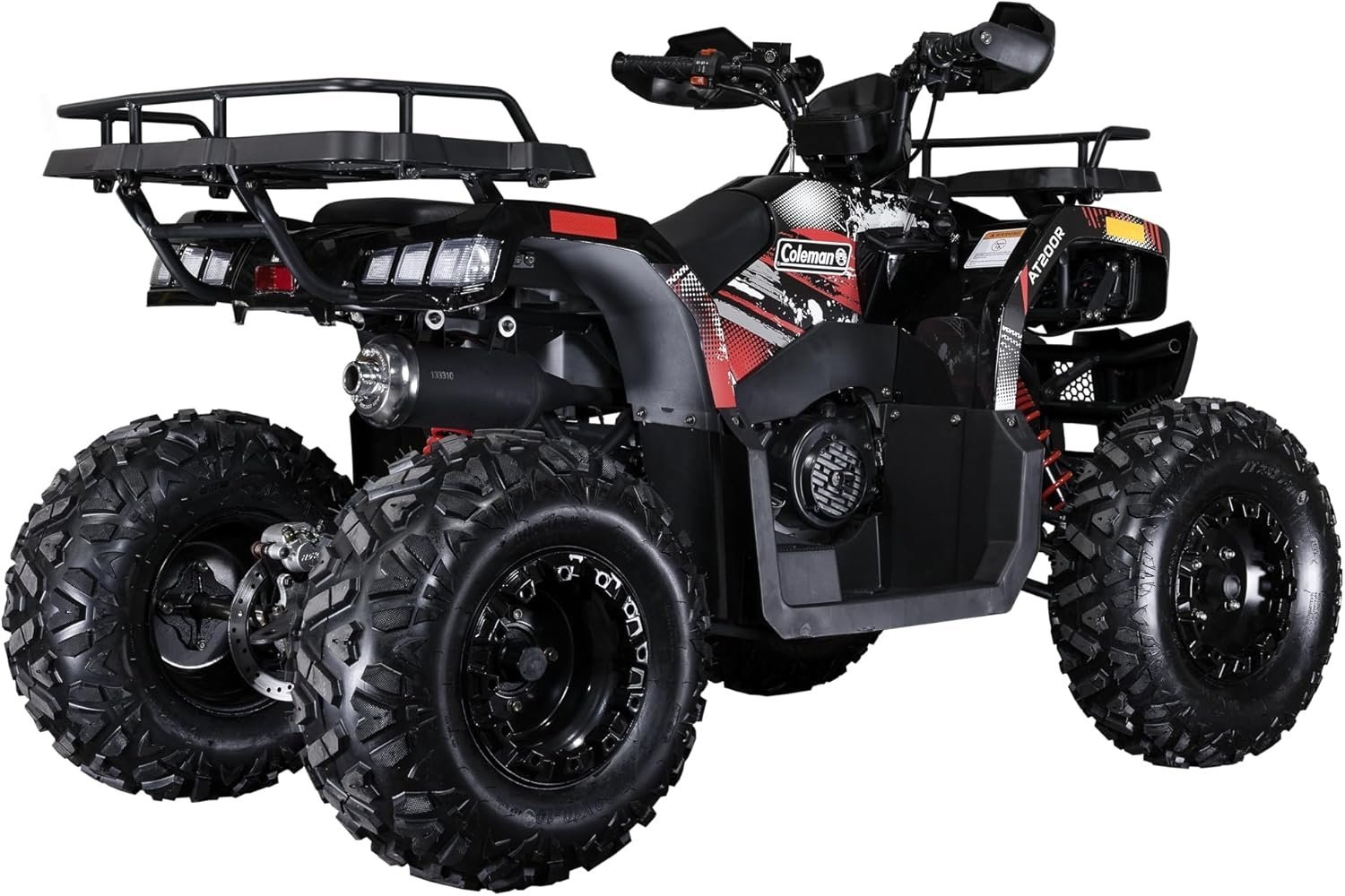 Coleman Powersports AT200R 169cc Gas Powered Adult ATV-44382