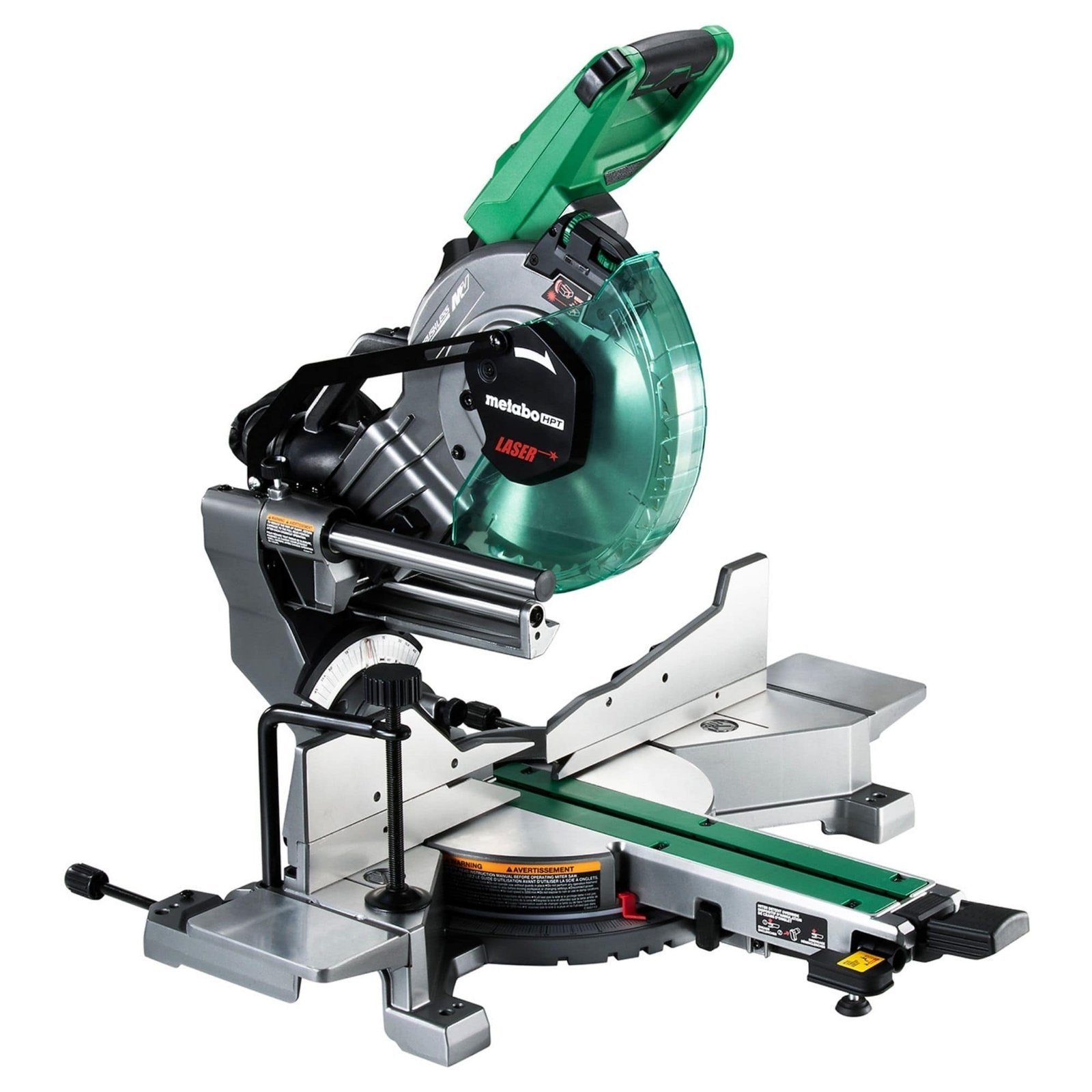 Metabo HPT MultiVolt 36V Sliding Miter Saw 10-Inch Blade C3610DRAQAM-31767
