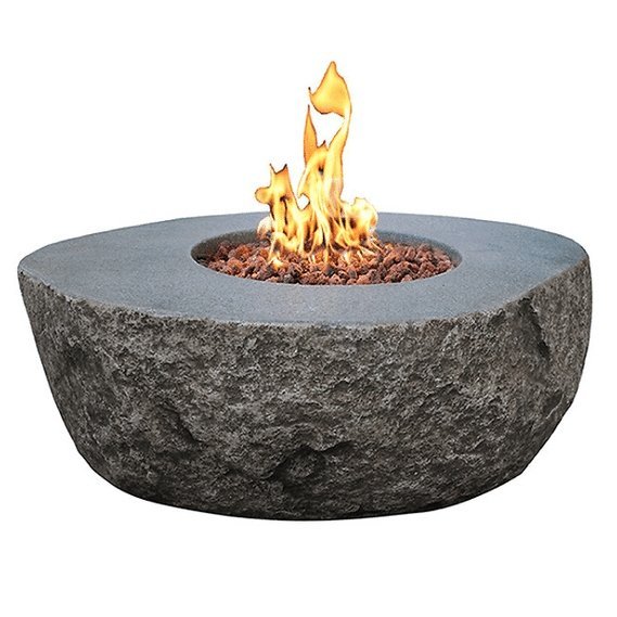 Elementi Boulder Outdoor Fire Pit Table-48188