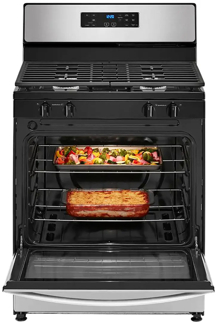 Whirlpool 5.1 Cu. Ft. Freestanding Gas Range with Broiler Drawer-36845 - Image 6