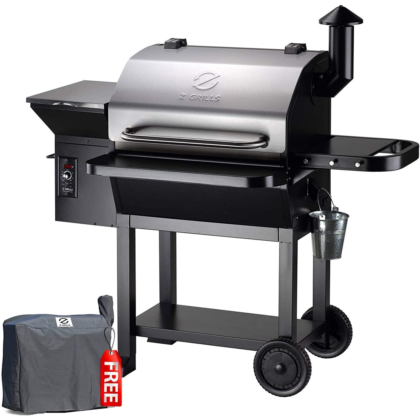 Z Grills Wood Pellet Ultimate 8-in-1 Smoker Grill 1000E-34318