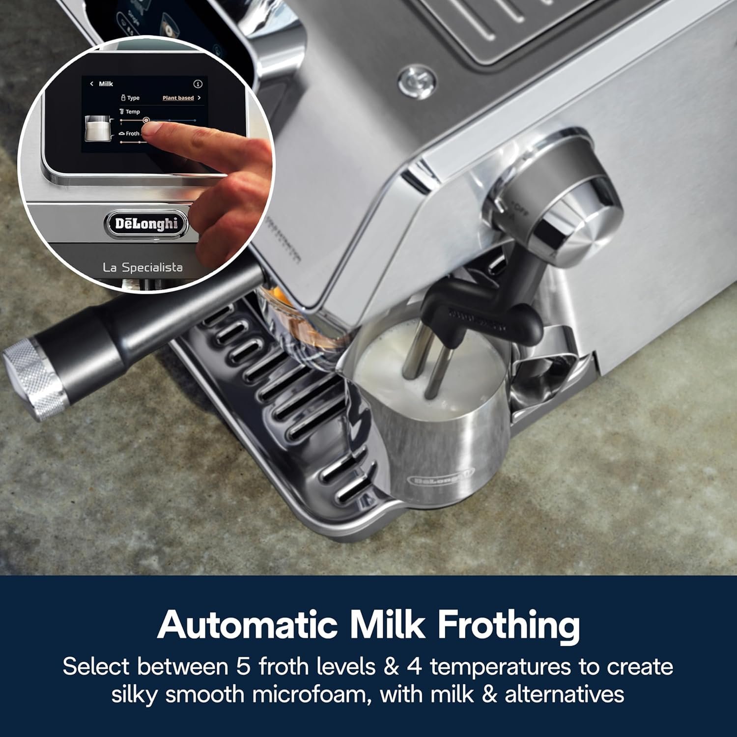 De’Longhi La Specialista Touch Espresso Machine with Cold Brew-22137 - Image 2